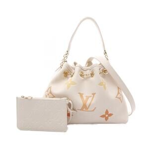 Louis Vuitton Summer Bundle Monogram Empreinte Handbag Leather Beige Orange